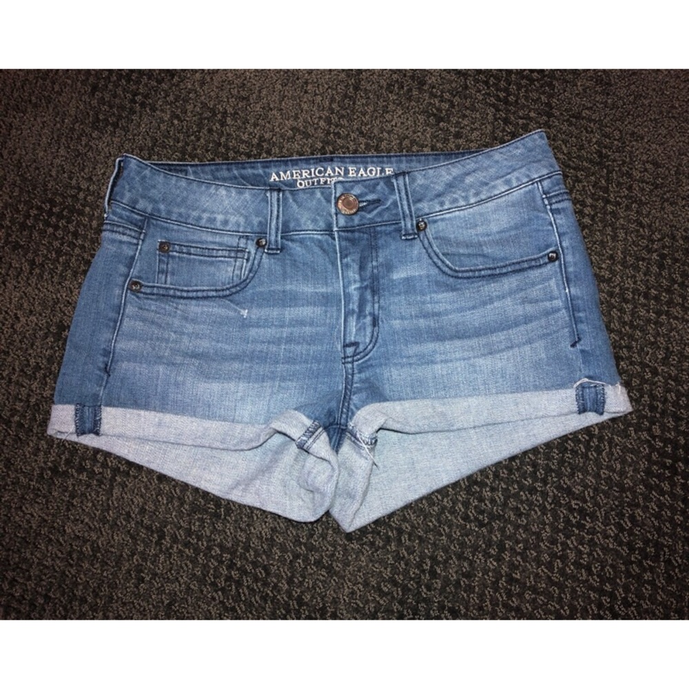 denim shorts
